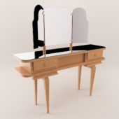 3d model Beauty table – Art Deco 1920