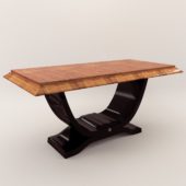 3d model Dining table – Art Deco 1920