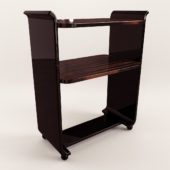 3d model Small etagere – Art Deco 1920