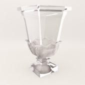 3d model Vase Bacarat – 20. century