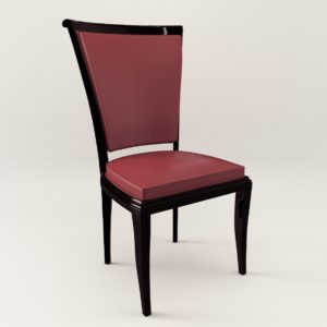 3d model Chair – Art Deco 1920