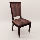 3d model Chair – Art Deco 1930