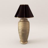 3d model stand lamp – Art Deco style, 80. years