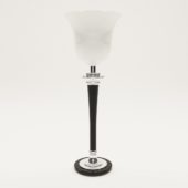 3d model Table lamp Mazda – Art Deco style