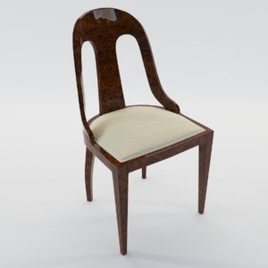 3d model chair – Art Deco 1920