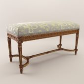 3d model Neoclassical stool – Around 1880