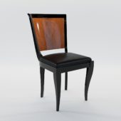 3d model Chair – Art Deco 1920