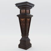 3d model Column – Germany, Karlsruhe 1880, Manufactory by Heinrich Maybach