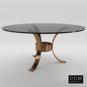 3d model Round dinner table Massimo – Design by Domenico Mula (Dom Edizioni)