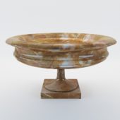 3d model Marble dish – Italy, 19. century