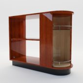 3d model Art Deco bar – France 1920