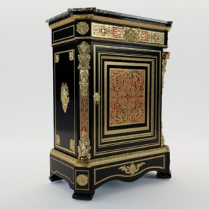 3d model Commode of Boulle style – France, 19. century
