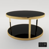 3d model Small table Luigi coffe, Luigi queridon – Design by Domenico Mula (Dom Edizioni)