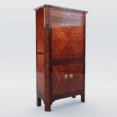 3d model Louis XVI secretaire – France, 18. century