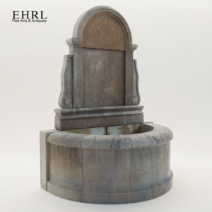 3d model Baroque wall fountain – 21. century