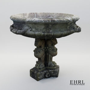3d model Marble fountain in the style of late 16. century – Italy