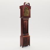 3d model Long case clock – England, late 18. century