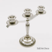 3d model candelabra – Art Deco 1920, France