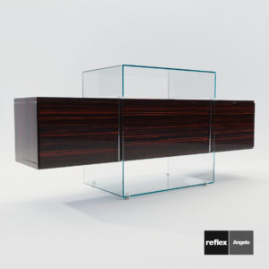 3d model Sideboard Kubo from Reflex Angelo – Design by Riccardo Lucatello