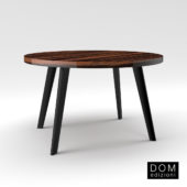 3d Model Dinner Table Harry From Dom Edizioni - Design By Domenico Mula