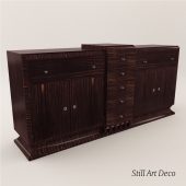 3d Model Sideboard - Art Deco 1920