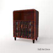 3d Model Art Deco Commode - France 1920