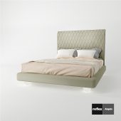 3d Model Bed Rialto Letto From Reflex Angelo – Design By Reflex