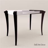 3d Model Coffee Table - Art Deco 1930