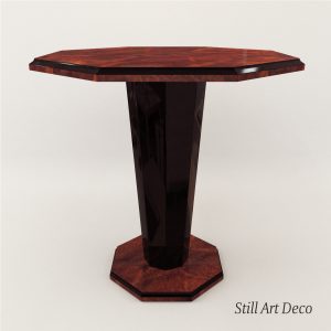 3d Model Side Table - Art Deco 1920