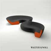 3d Model Sofa Circle From Walter Knoll - Design By UN Studio / Ben Van Berkel