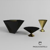 3d Model LS Coffee Tables From Paolo Castelli - Design By Paolo Cast