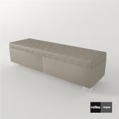 3d Model Bench Rialto From Reflex Angelo - Design By Reflex