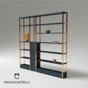 3d Model BDS Bookshelf From Paolo Castelli - Design By Studio Borromeodesilva