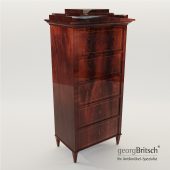 3d Model Biedermeier Chiffoniere - North Germany 1820 - Georg Britsch