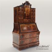 3d Model Baroque Bureau Cabinet - Germany, 18. Century - Georg Britsch