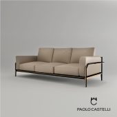 3d Model Sofa Victor From Paolo Castelli - Design By Paolo Castelli