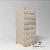3d Model Chest Of Drawers 7 Fine Collection From Paolo Castelli - Design By Paolo Castelli - R&D Team