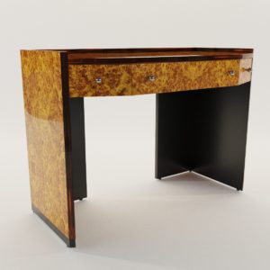 3d model Desk table – Art Deco style